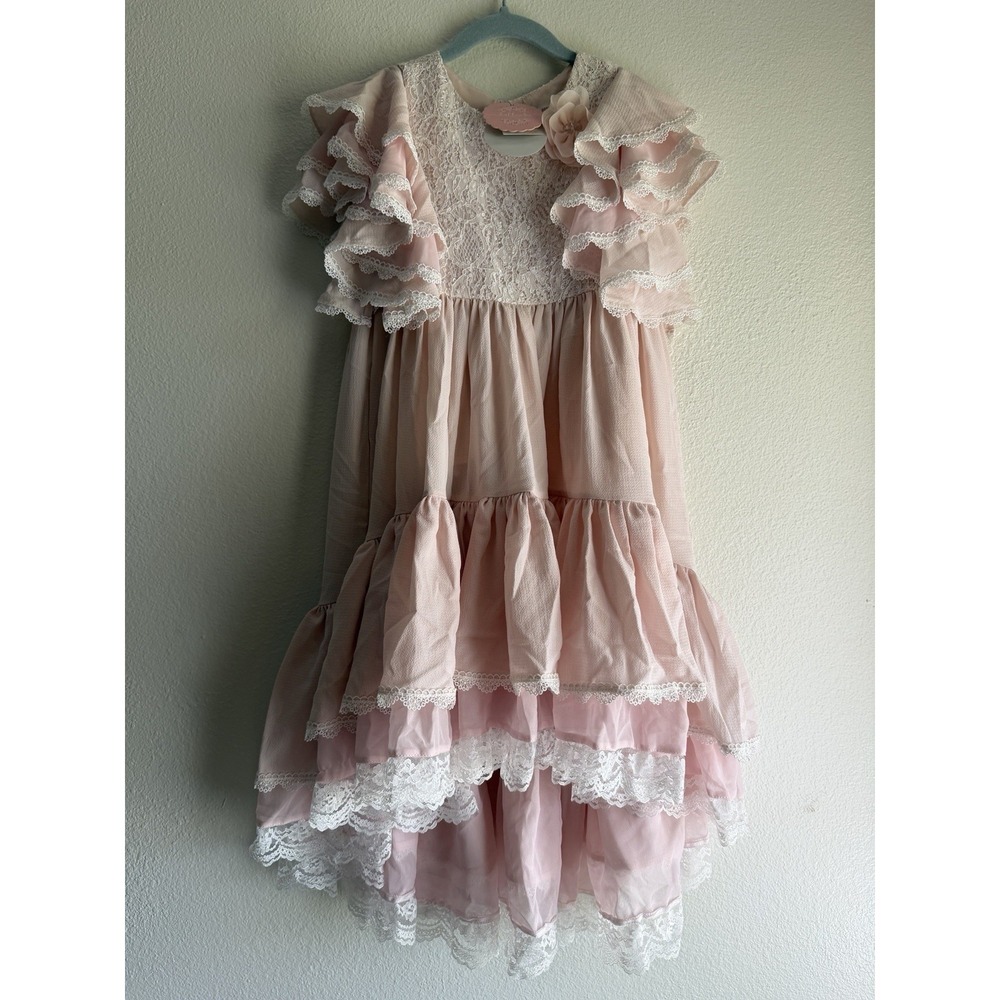 NWT Dollcake A‎ Thousand Words Vintage Frock Size 4t Girls Dress Boutique